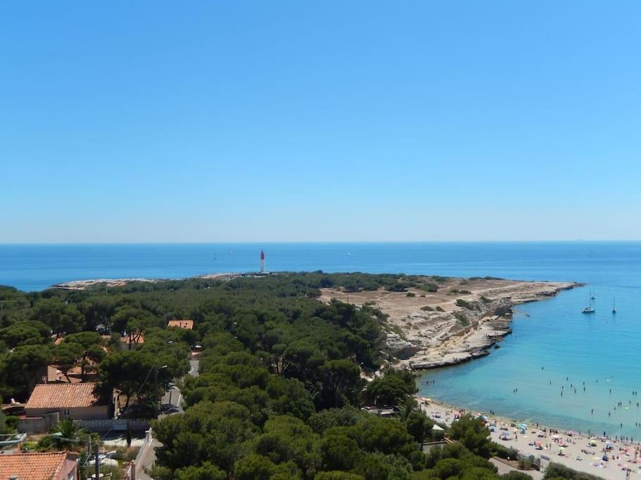 Reve De Vacances Studio Proche De La Plage Martigues Ngoại thất bức ảnh